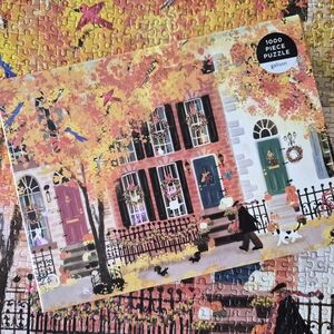 Autumn In The Nieghborhood Puzzle